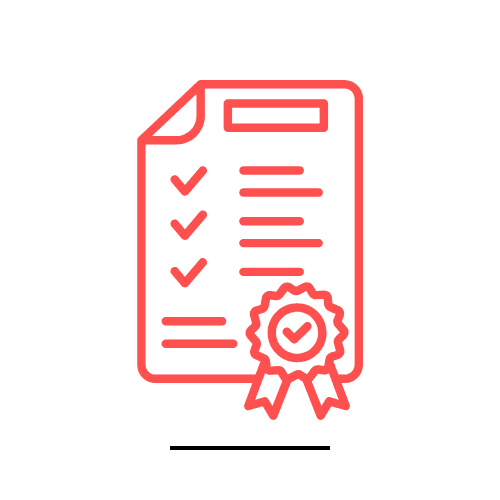 electrical certificate of compliance icon