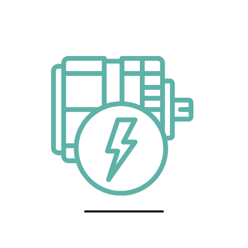 motors and equipment installation icon